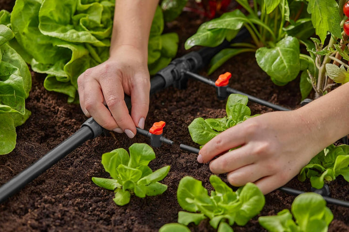 Gardena Micro-Drip-System Reduzier-T-Stück: Praktische T-Verbindung für den Übergang von 13-mm-Rohr