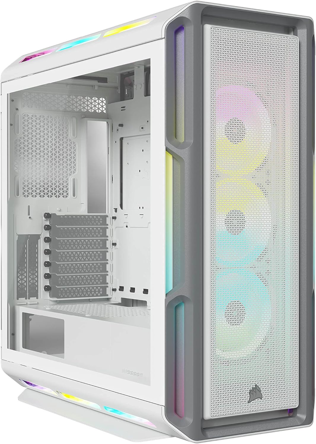 Corsair iCUE 5000T RGB Mid-Tower-ATX-PC-Gehäuse - 208 ansteuerbare RGB-LEDs - Platz für mehrere 360-