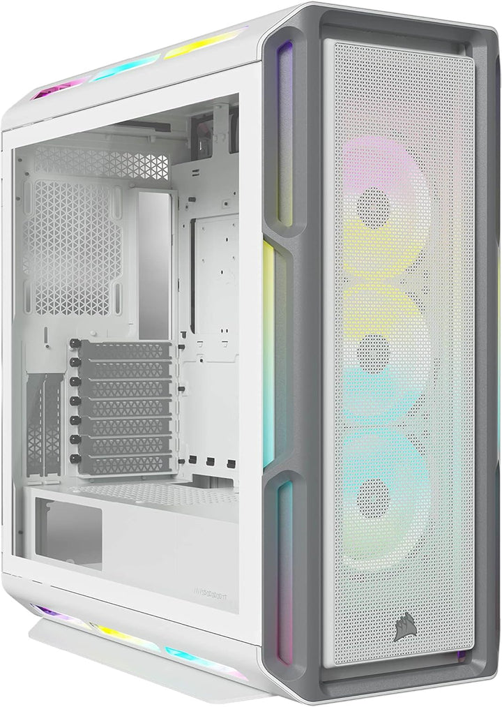 Corsair iCUE 5000T RGB Mid-Tower-ATX-PC-Gehäuse - 208 ansteuerbare RGB-LEDs - Platz für mehrere 360-