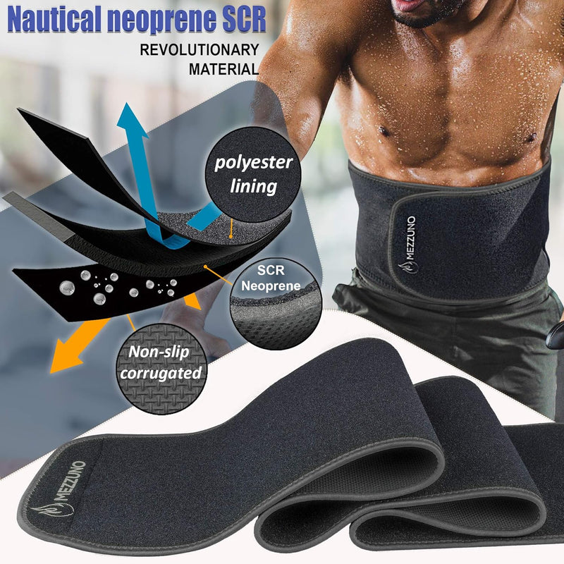 Bauchweggürtel Herren und Damen aus Neopren-Sauna Fitnessgürtel Schwitzgürtel-Bauchgurt Sport-Sport-