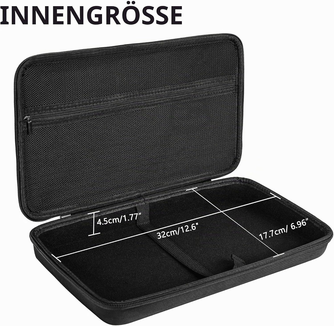 Musiin Hartschale für AKAI Professional MPK Mini MK3 MIDI Controller Cover Black, Black