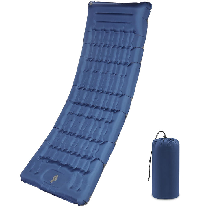SHANNA Isomatte Outdoor Camping Luftmatratze: Extra Dick 12cm Ultraleicht Aufblasbare Matratze Die B
