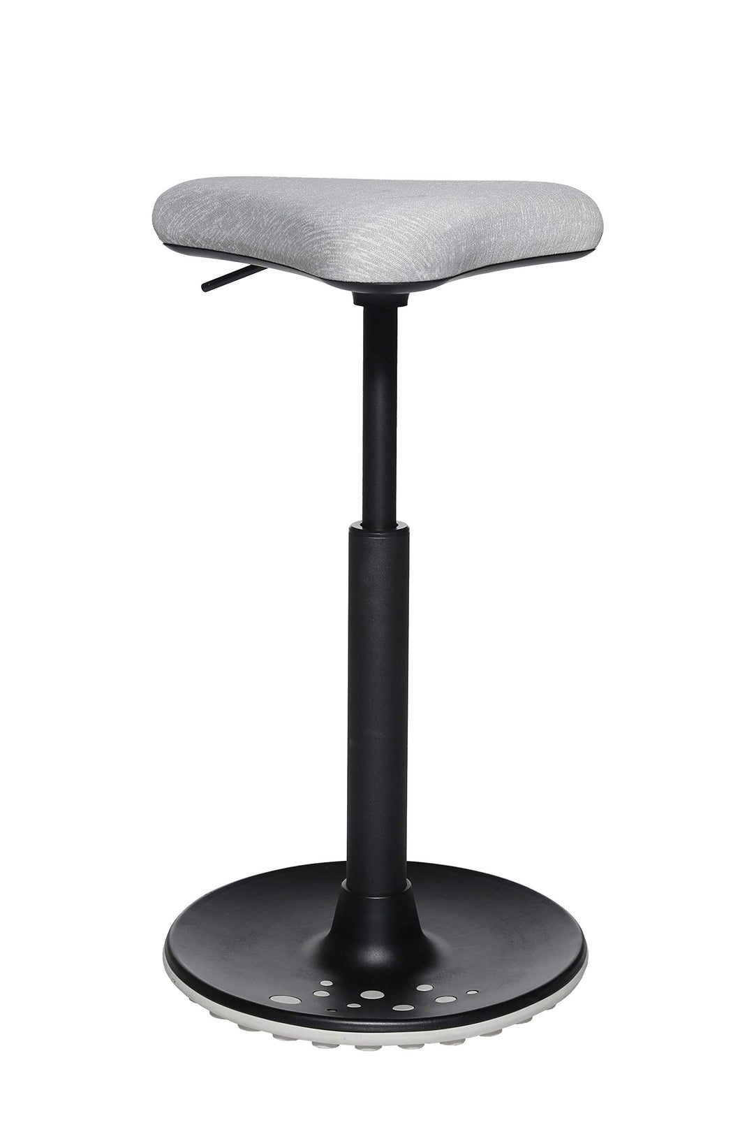 Topstar Sitness H1, Arbeitshocker, Stehhilfe, Drehhocker, höhenverstellbar, Stoffbezug Polyester, he