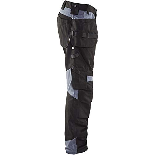 Blakläder 155518609994D124 Handwerker Bundhose Grösse in schwarz/grau, D124 D124 Black / Gray, D124