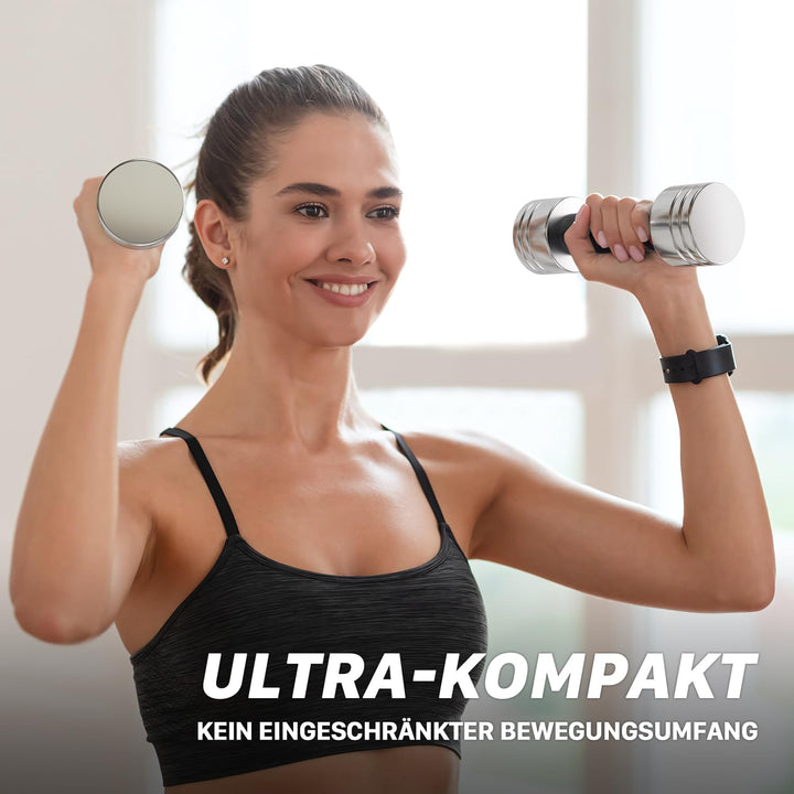 Northdeer STAHL Kurzhanteln - Ultrakompakte Einstellbare Hanteln 2,5kg 5kg 7,5kg 10kg 15kg 25kg mit