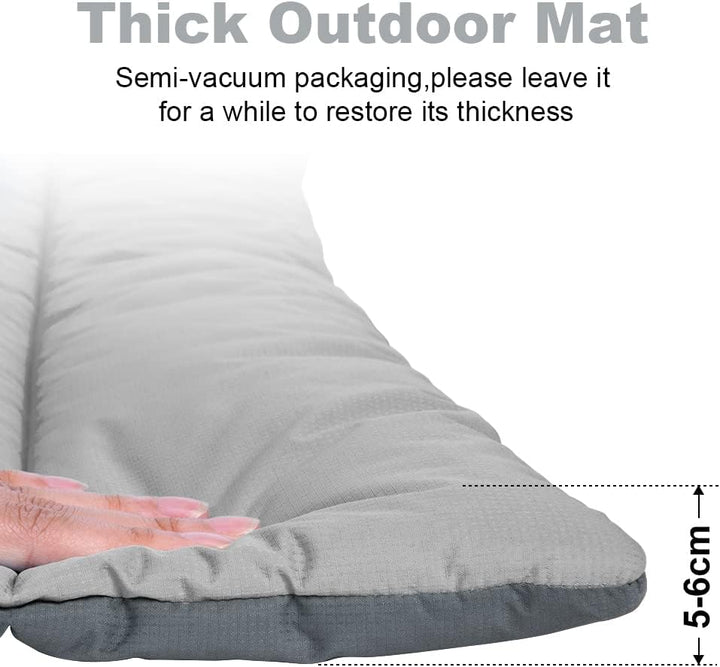 XIAPIA wasserdichte Hundematte für Outdoor, Waschbares Hundebett, Antistatik, Hygienisch, Faltbar, G