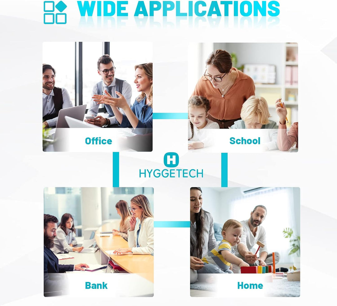 Hyggetech 2-Pack Compatible Toner Cartridge Replacement for HP CF217A 17A for HP Laserjet Pro M130MF
