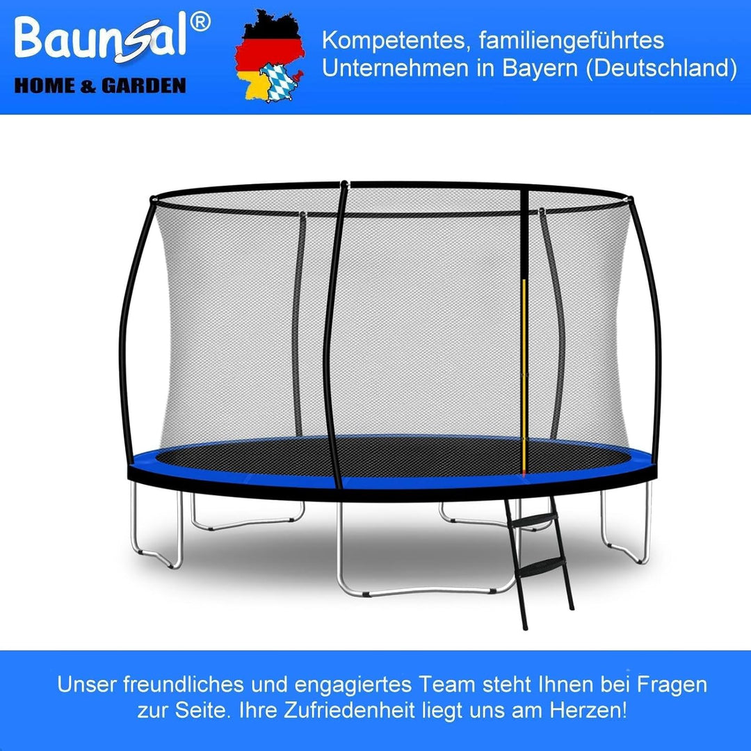 Baunsal® Trampolin Randabdeckung Ø 183 244 250 275 300 305 335 366 370 396 400 427 430 457 460 487 4