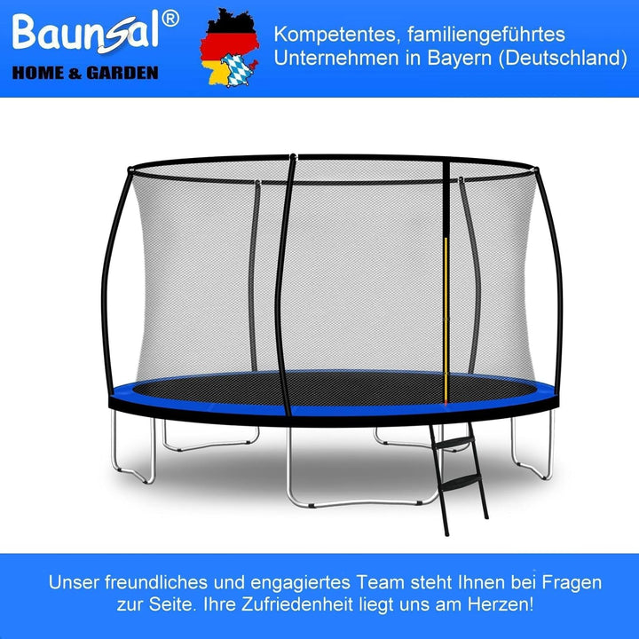 Baunsal® Trampolin Randabdeckung Ø 183 244 250 275 300 305 335 366 370 396 400 427 430 457 460 487 4