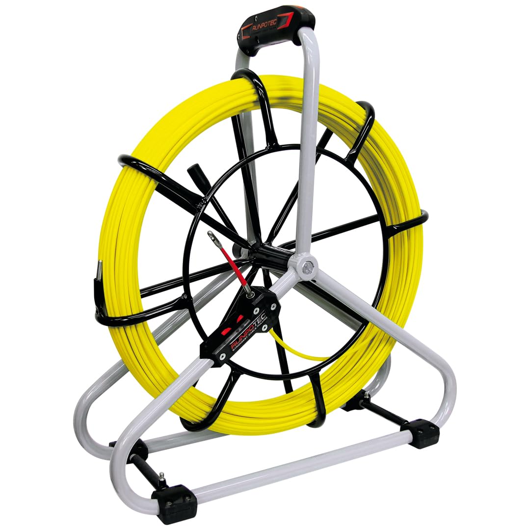 Runpotec Standard-Set Glasfaserstab 40 m, Durchmesser 6 mm, Gewinde RTG, Durchmesser 6 mm inklusive