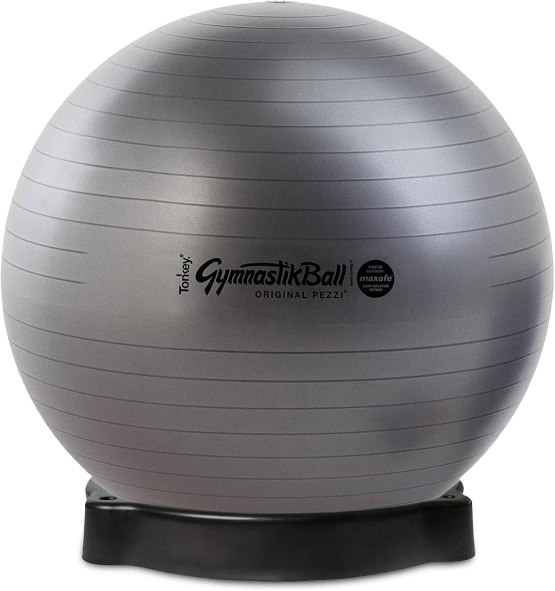 PEZZI Original Pezziball MAXAFE mit Ballschale Sitzball 42 cm Anthrazit, 42 cm Anthrazit