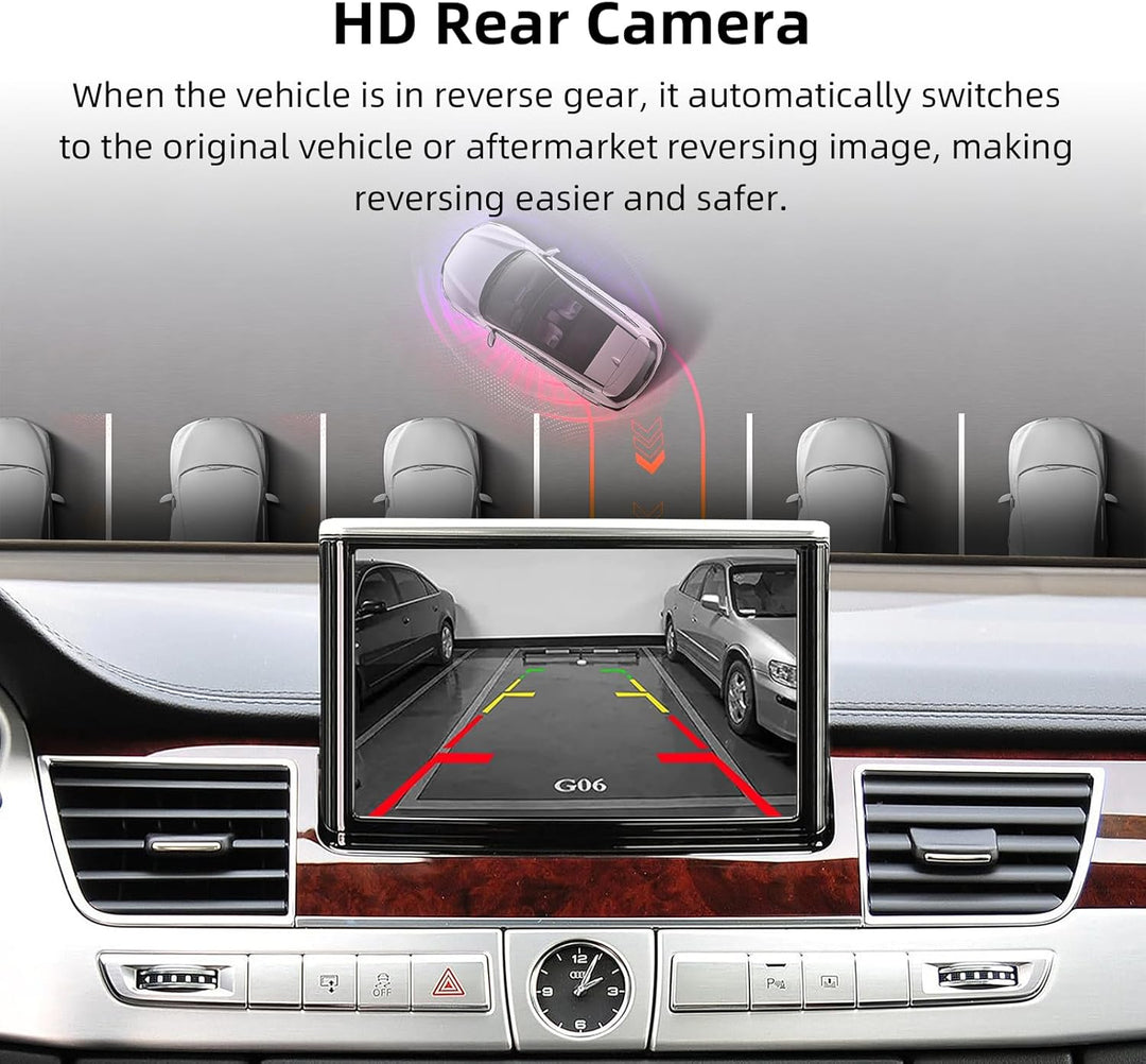 Ezonetronics Wireless CarPlay & Android Auto Retrofit Kit Decoder für Audi A8 2010-2017 mit MMI 3G S