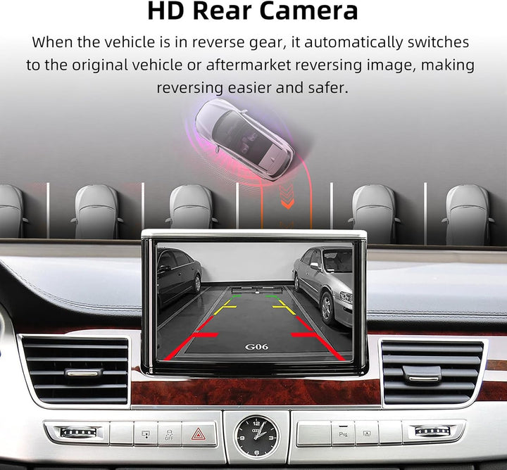 Ezonetronics Wireless CarPlay & Android Auto Retrofit Kit Decoder für Audi A8 2010-2017 mit MMI 3G S