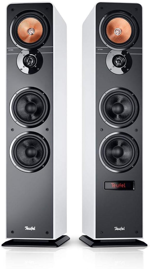 Teufel Ultima 40 Aktiv - Aktives 3-Wege-Lautsprecher-Paar, Bluetooth aptX, Dolby Audio, HDMI ARC, Su