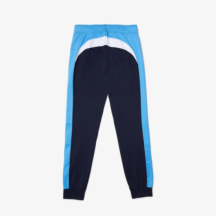 Lacoste Sport Herren Trainingsanzüge, XS Marineblau/Silber-weiss