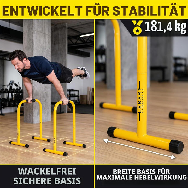 Lebert Fitness Equalizer mit Resistance Band Yellow - L, Yellow - L