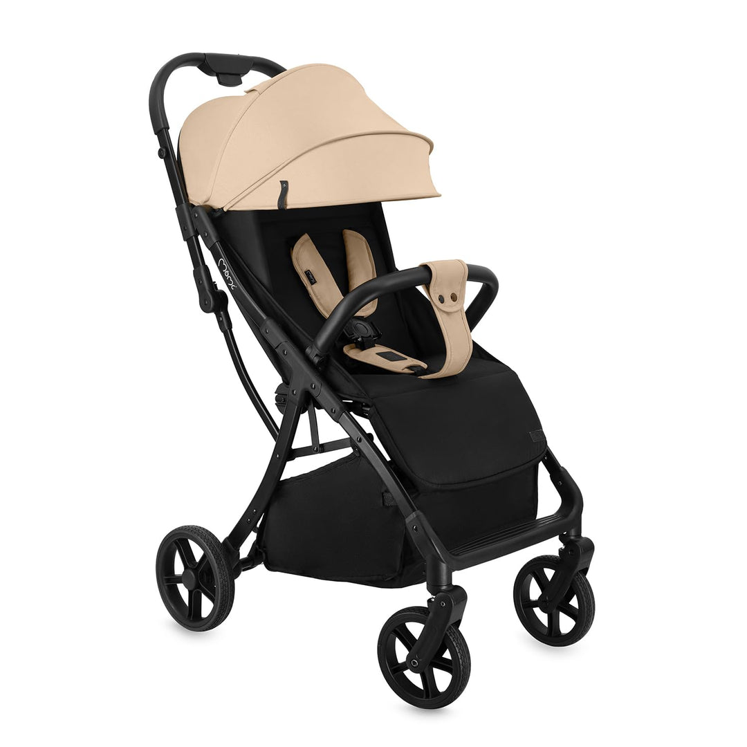 MoMi Kinderbuggy PAOLA mit automatischem Faltsystem, bis 22 kg Körpergewicht, 5-Punkt-Sicherheitsgur