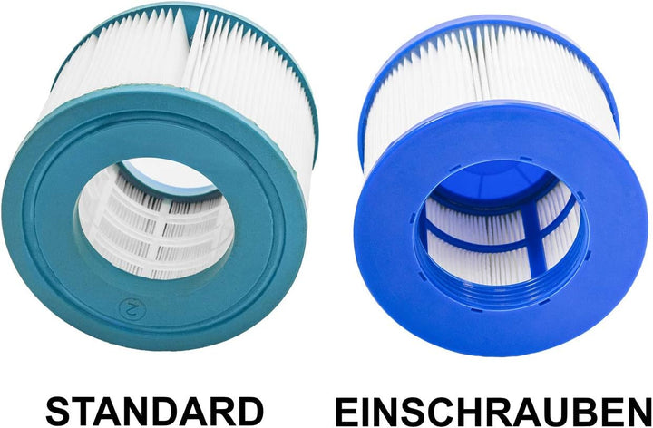 CosySpa Ersatz Whirlpool Filter | hochwertiger Filterkartusche für Whirlpool als Standard oder Einsc