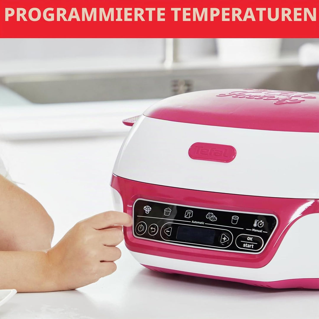 Tefal Cake Factory Délices KD8101 | Kuchenbackautomat | 5 Automatische Programme | Manueller Modus |