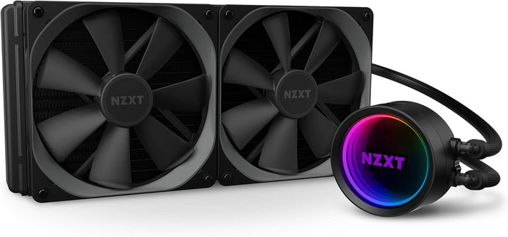 NZXT Kraken X63 280 Mm - RL-KRX63-01 - AIO RGB CPU Wasserkühlung - Rotierbares RGB Infinity-Spiegeld