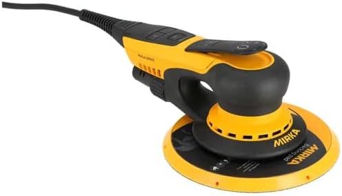 Mirka® DEROS II 750 175mm Hub 5,0. Die Mirka® DEROS ist eine 175 mm grosse elektrische Exzenterschle