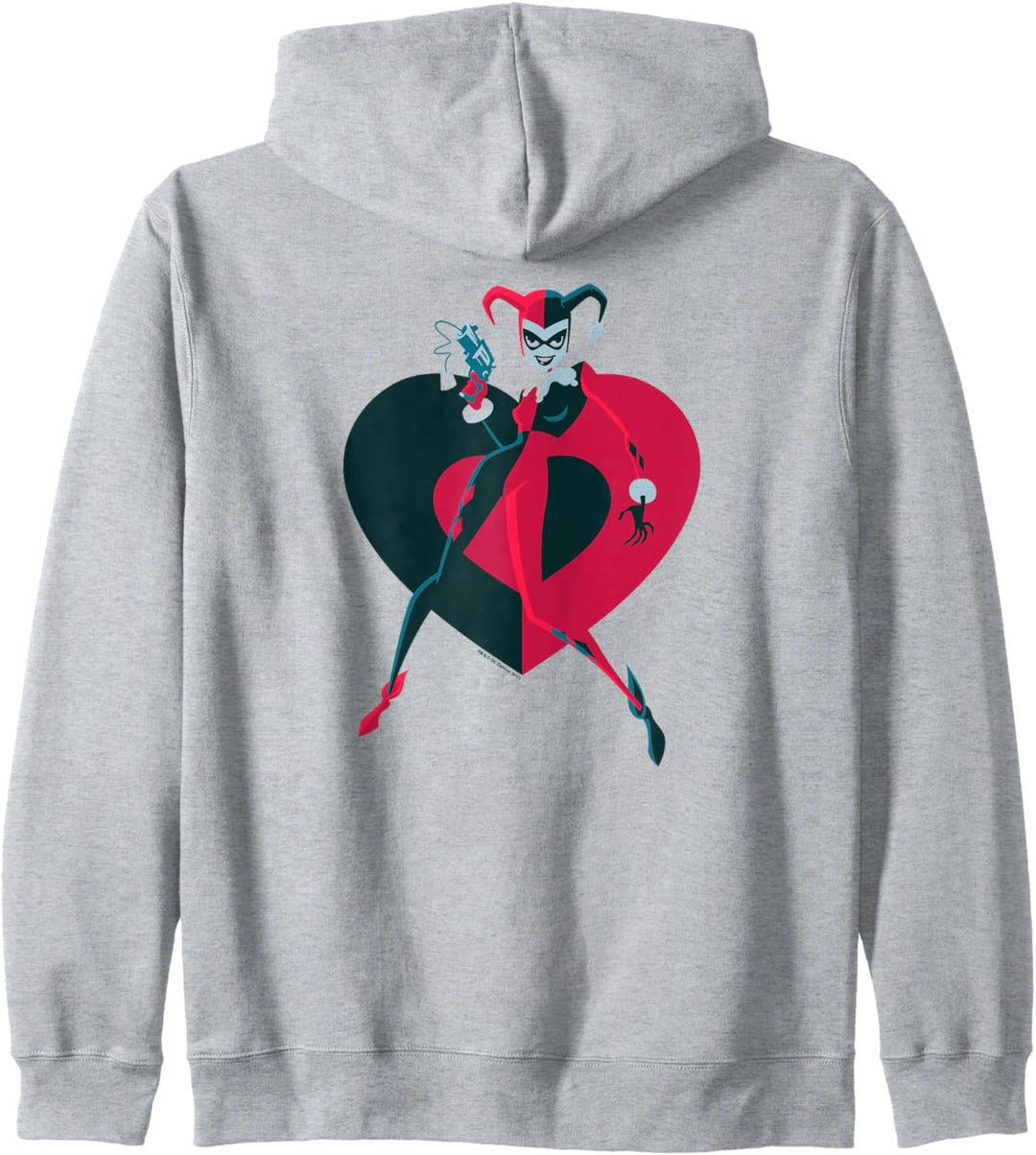 Harley Quinn Heart Kapuzenjacke