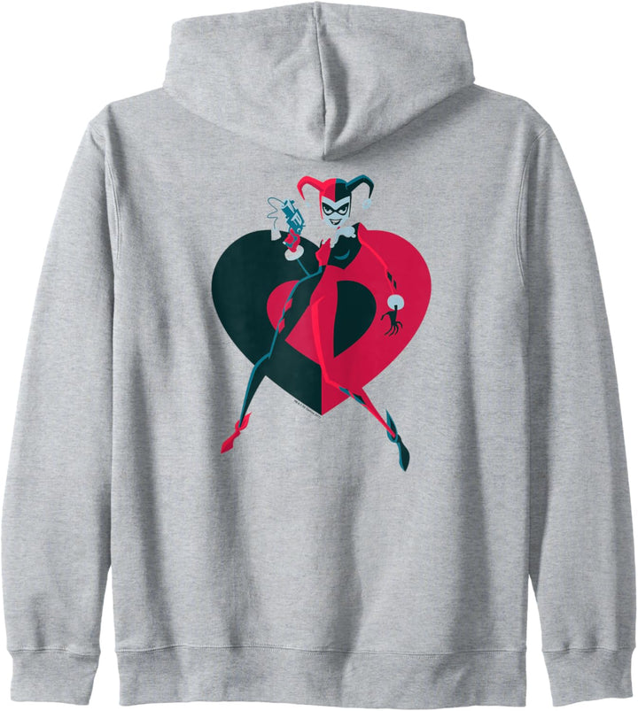 Harley Quinn Heart Kapuzenjacke