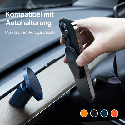 MOFT O Snap Magnetischer Handy Ständer, Universeller 360° drehbarer kugelförmiger Handyhalter, kompa