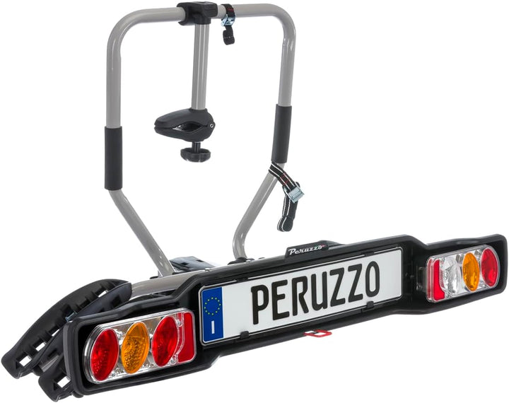 Peruzzo 668 Anhängerkupplung Fahrradträger 2 bici Siena inclinabile, 2 bici Siena inclinabile