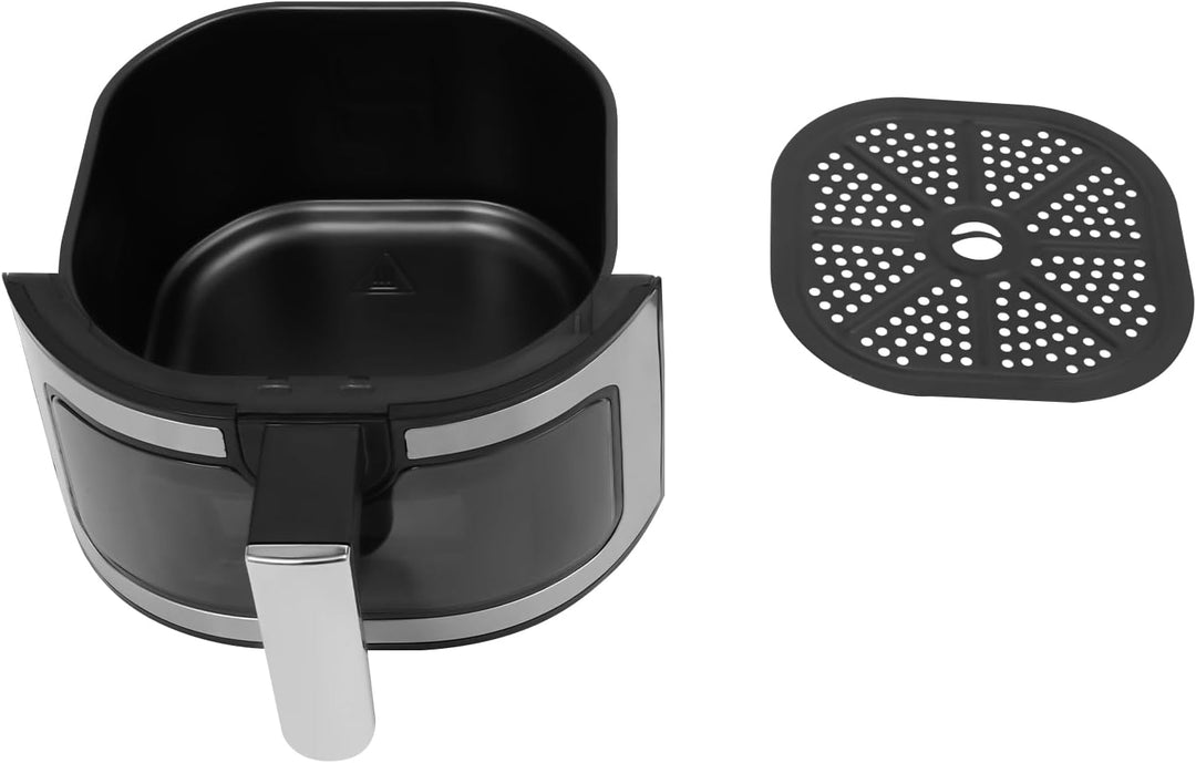 Digitale Heissluftfritteuse 7L Familien Grösse, Airfryer ohne Öl mit Touchdisplay, Timer & 9 Program