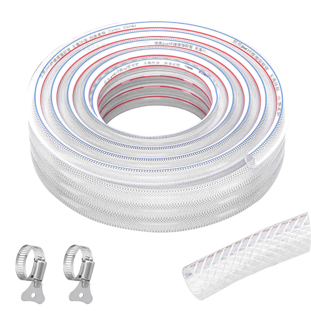 Trinkwasserschlauch, PVC Schlauch mit Gewebe Benzinschlauch Wasserschlauch, Trinkwasserschlauchmit 2