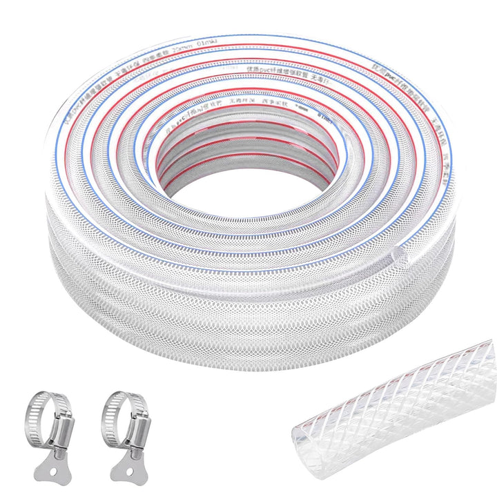 Trinkwasserschlauch, PVC Schlauch mit Gewebe Benzinschlauch Wasserschlauch, Trinkwasserschlauchmit 2