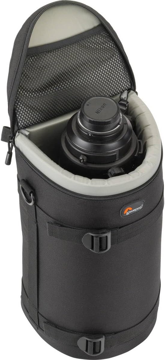 Lowepro LP36307 Objektivköcher (13 x 32 cm) Schwarz 13 x 32 (mit Schultergurt) Single, Schwarz 13 x