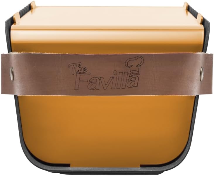 Fumo M Tragbarer Campinggrill in Rot | Kompakter & Demontierbarer Holzkohlegrill | Leicht zu Transpo