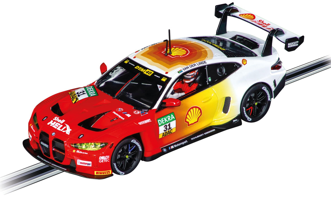 Carrera DIGITAL 132 BMW M4 GT3, Schubert Motorsport No. 31 DTM 2024 – Slotcar mit Front-, Rück- & Br