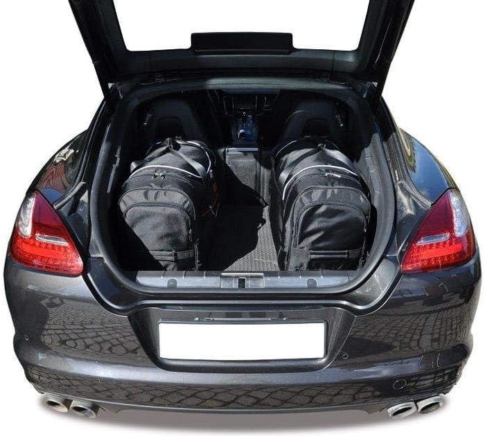 KJUST Kofferraumtaschen 4 STK kompatibel mit Porsche Panamera I (970) 2010-2016