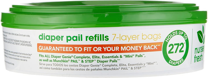 Munchkin Nachfüllpack für Windeleimer von Nursery Fresh 1 Count (Pack of 1), 1 Count (Pack of 1)