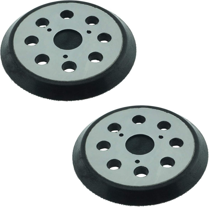 2 x SabreCut OSSCPD421MH_2 125mm mittelharter 8-Loch-Exzenterschleifer mit Klettverschluss kompatibe