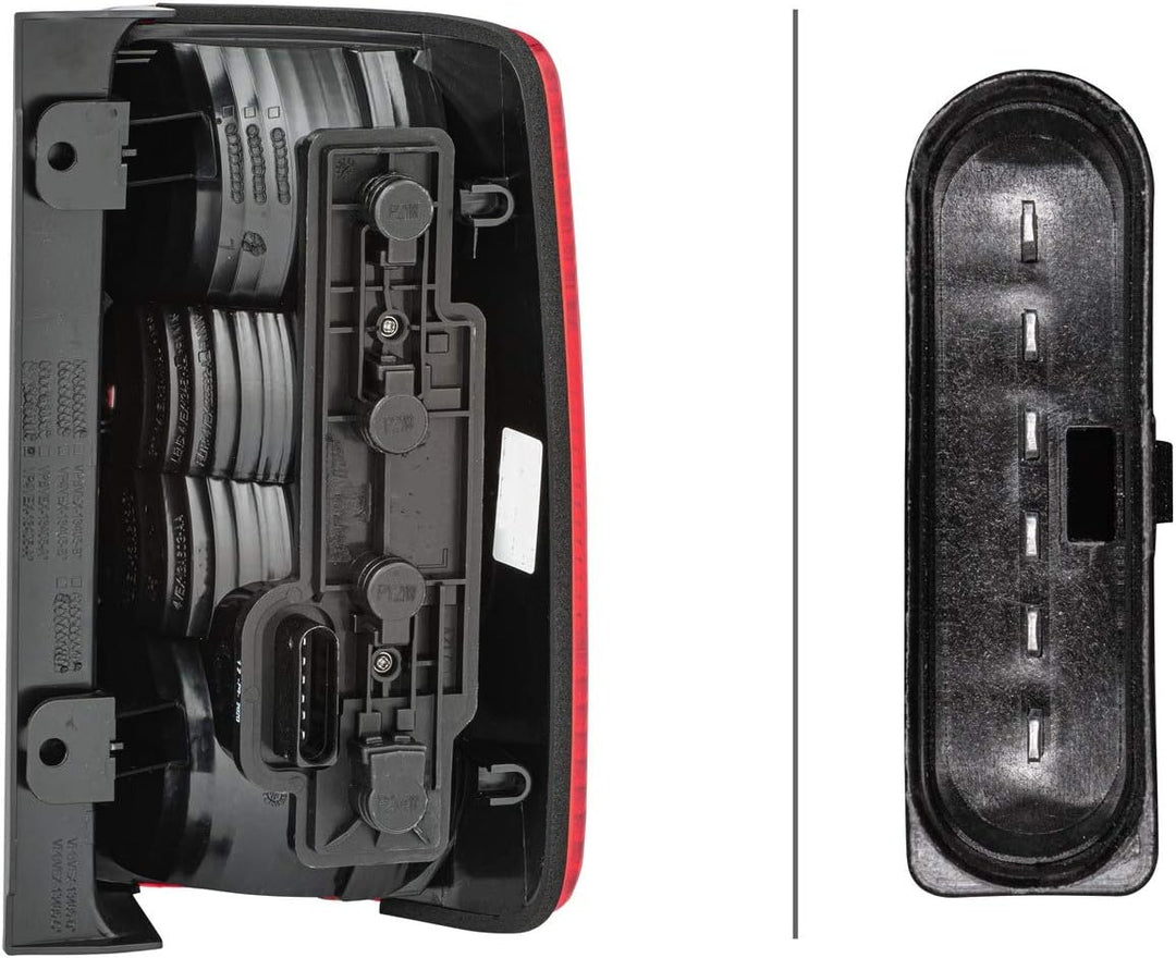 HELLA 2VP 354 043-011 Heckleuchte - Glühlampe - links - für u.a. VW Caddy III Estate (2Kb, 2Kj, 2Cb,