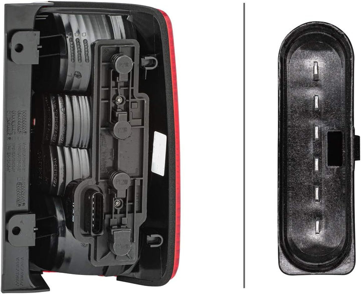 HELLA 2VP 354 043-011 Heckleuchte - Glühlampe - links - für u.a. VW Caddy III Estate (2Kb, 2Kj, 2Cb,