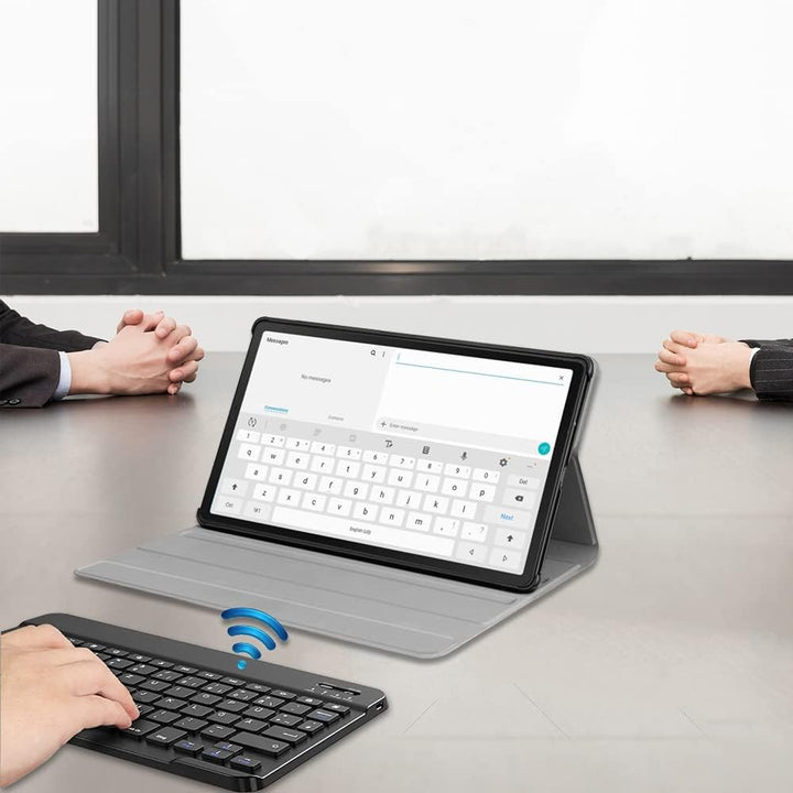 Wineecy Tastatur Hülle für Xiaomi Redmi Pad SE 11 Zoll 2023 Tablet, Slim Schutzhülle mit Magnetisch