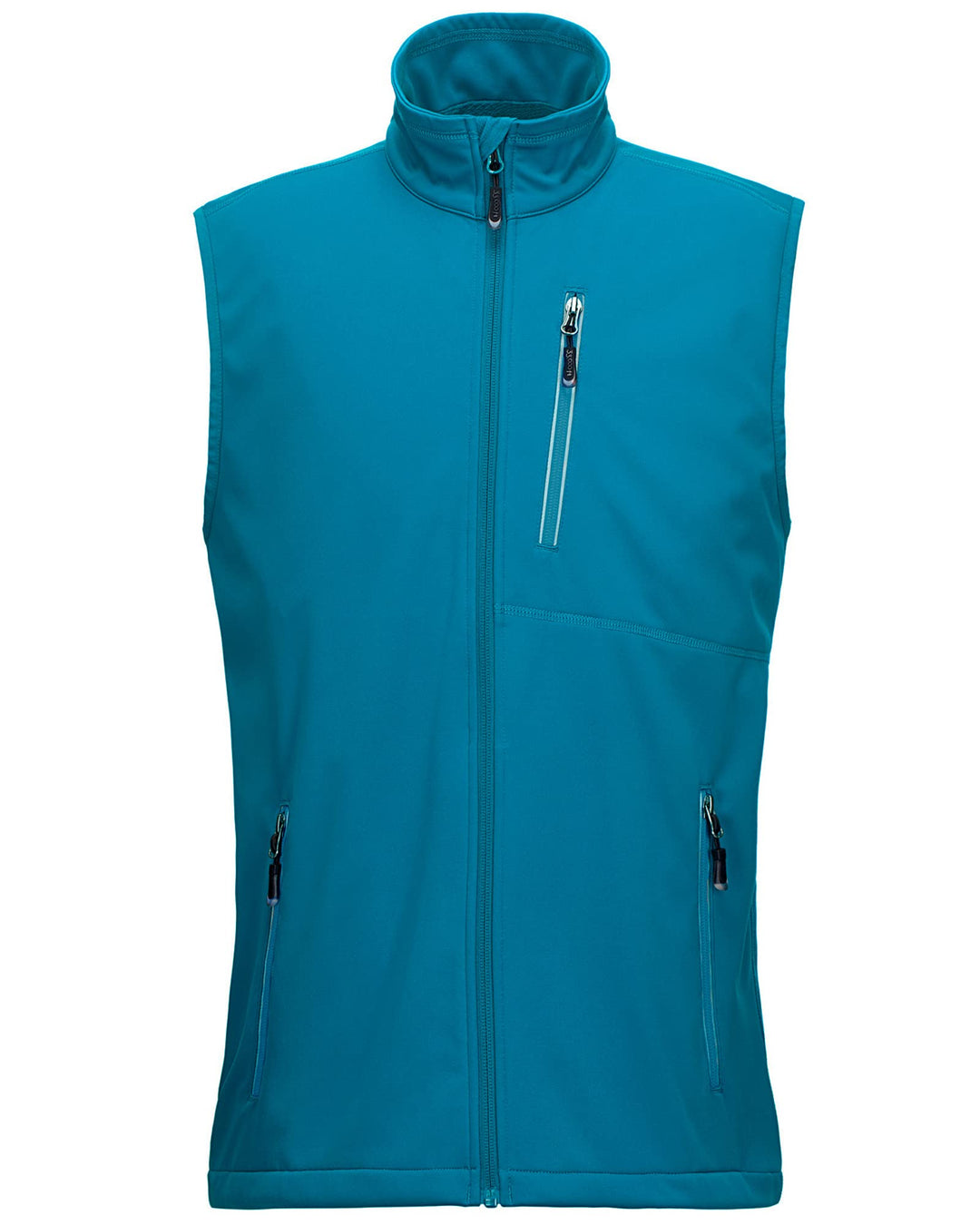 33,000ft Leichte Softshell Weste für Herren, Wasserdichte Winddichte Laufweste, Atmungsaktive Vest G