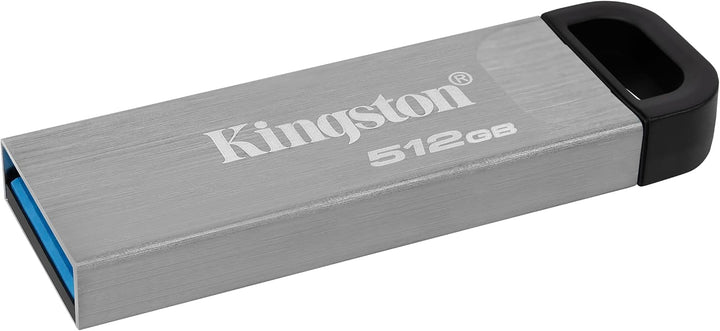 Kingston DataTraveler Kyson USB 3.2 Gen 1 USB-Stick 512GB - Mit stilvollem, kappenlosem Metallgehäus