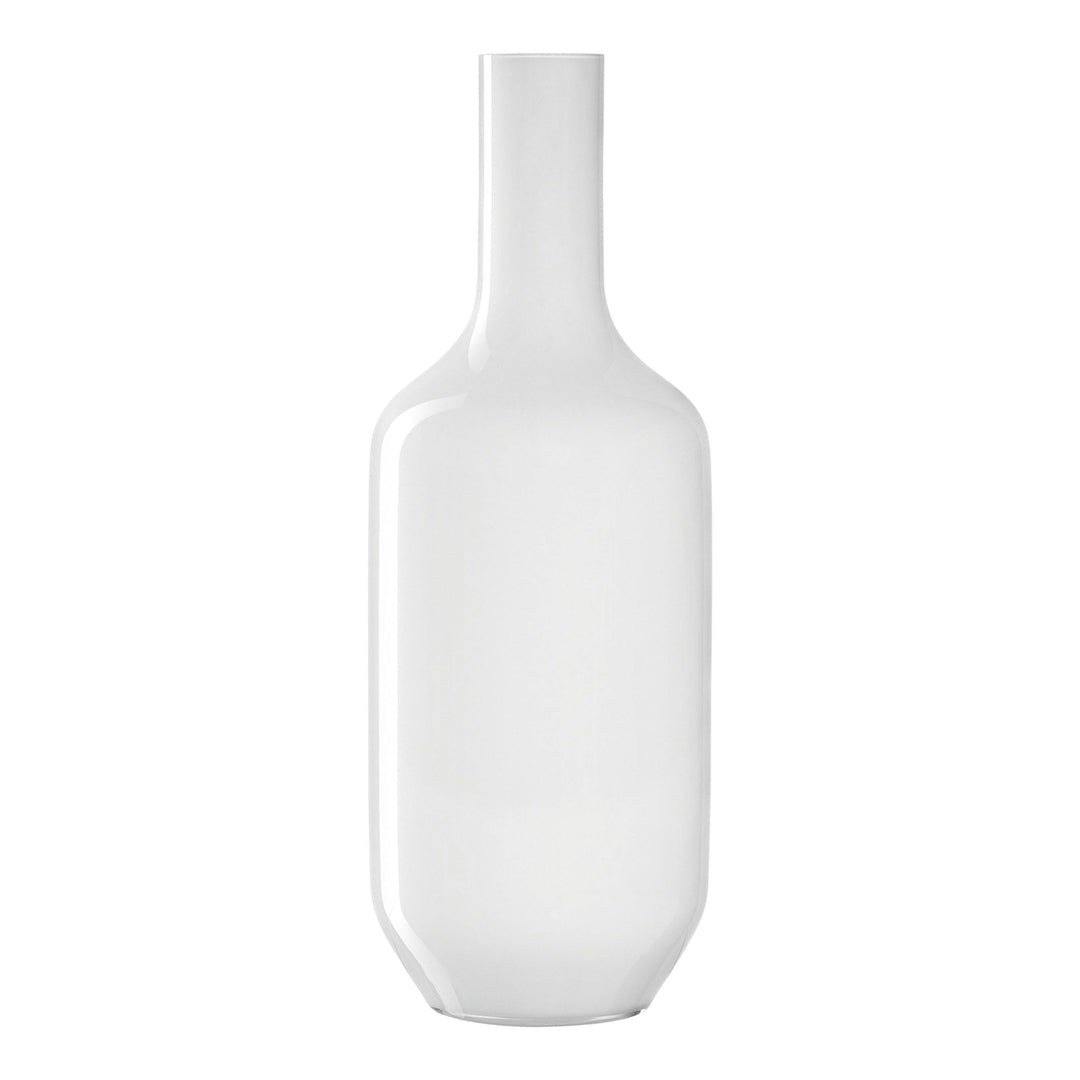 LEONARDO HOME Vase MILANO 041648, Glas, Weiss Weiss 50 cm, Weiss 50 cm