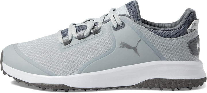 PUMA Herren Fusion Grip Extra Breit Golfschuh 40 EU Flach Hellgrau Puma, 40 EU Flach Hellgrau Puma