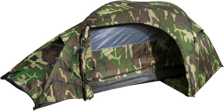 Mil-Tec 1-Mann Zelt Recon Woodland, Woodland