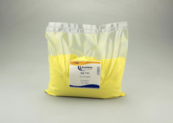 Glasur KGG 111 Sonnengelb, 1-kg-Pkg.