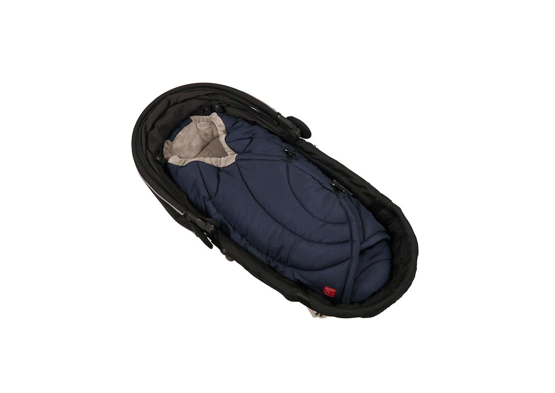 Kaiser 65356222 Einschlagdecke CooCoon, navy/light grey, blau Navy/Light Grey 1 Stück (1er Pack), Na