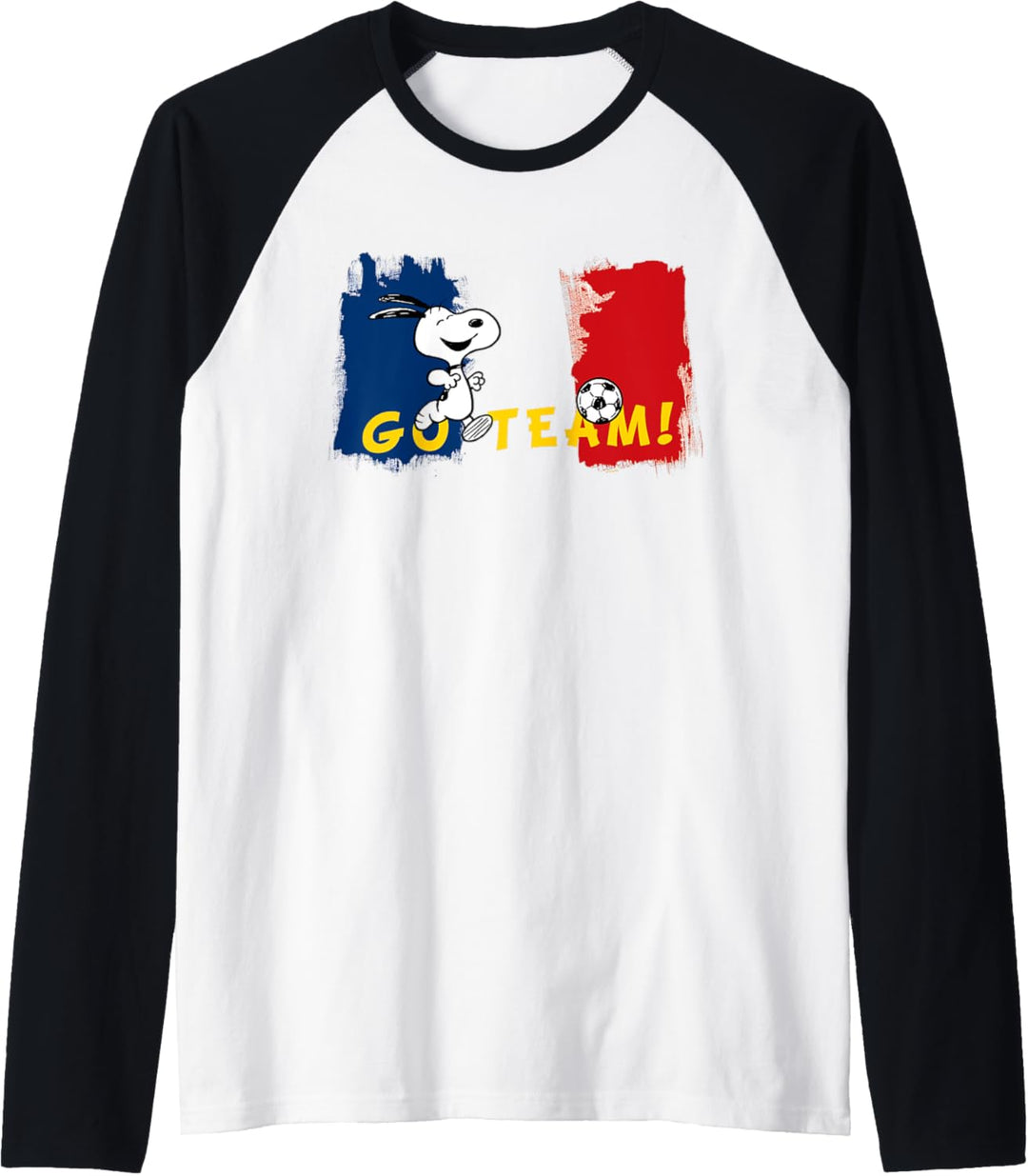 Peanuts Go France Raglan