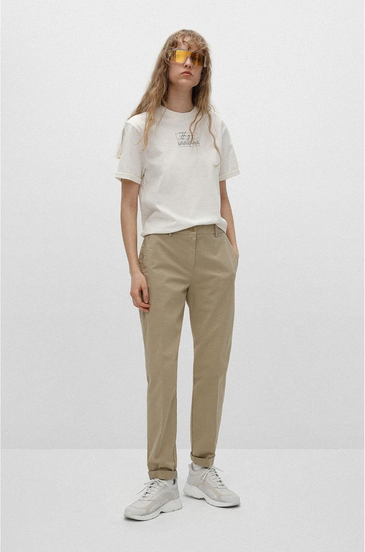 HUGO Damen Hose 44 Open Beige280, 44 Open Beige280